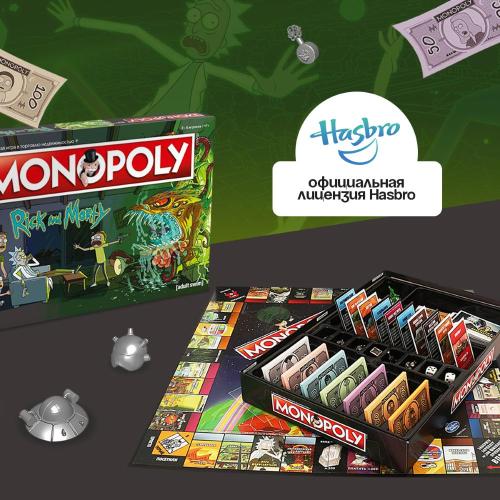 Настольная игра Монополия Рик и Морти Hasbro 033862 фото 4