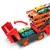 Грузовик автовоз Мега Hot Wheels GHR48 оранжевый 