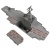 Игрушечная модель Авианосец Технопарк 1108Y073-R