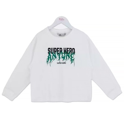 Лонгслив для мальчика Deloras DLS 30005 молочный 1