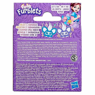Мягкая игрушка интерактивная озвученная Furby Ree Mix Hasbro F9703_G1401 3