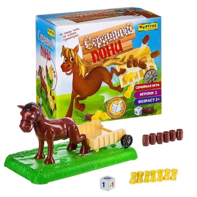 Семейная настольная игра Сердитый пони Фортуна Ф85510