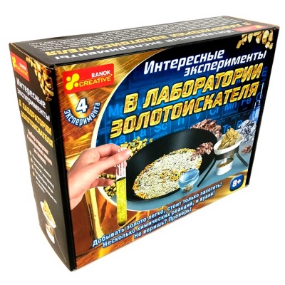 Набор для экспериментов Лаборатория золотоискателя Ranok 12115016Р