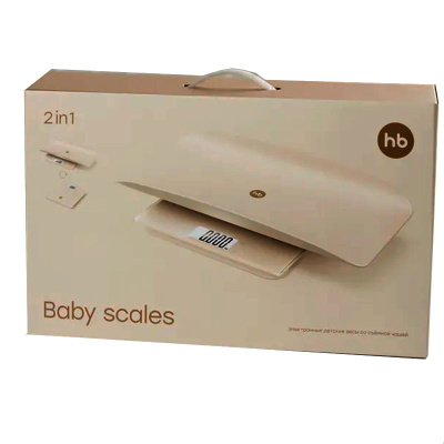 Электронные весы  2-в-1Happy Baby 40101cream 4