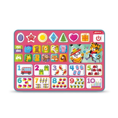 Развивающая игрушка Говорящий планшетик Забавные уроки с английским Азбукварик 3321 01