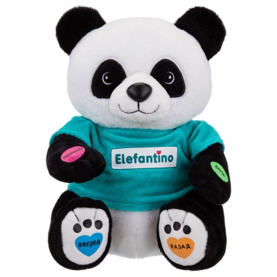 Музыкальная мягкая игрушка Панда 25 см Elefantino IT109510 01