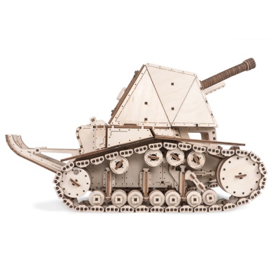 Конструктор деревянный Танк СУ 18 599 деталей Lemmo 0024 3