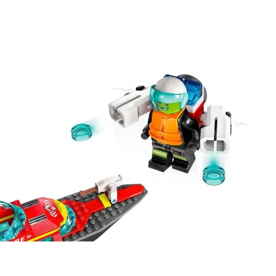 Конструктор Lego City 60373 Пожарная спасательная лодка 5