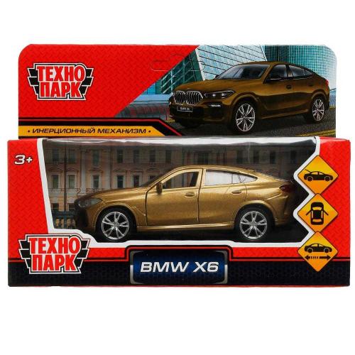 Коллекционная машинка BMW X6 Технопарк X6-12MAT-BG фото 6