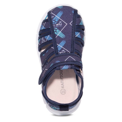 Сандалии текстильные для мальчика Капитошка A18952