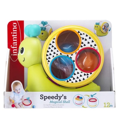 Каталка-сортер Улитка Спиди Infantino 315106 Каталка-сортер Улитка Спиди Infantino 315106