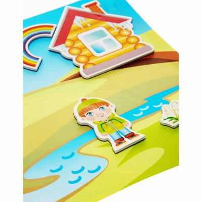 Игра развивающая Магнитные истории Времена года Десятое Королевство 01665