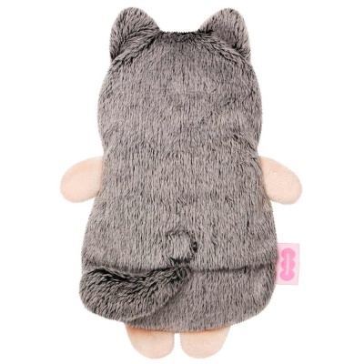 Игрушка 3 в 1 с вишнёвыми косточками Котёнок с метрикой Мякиши 4607070496847