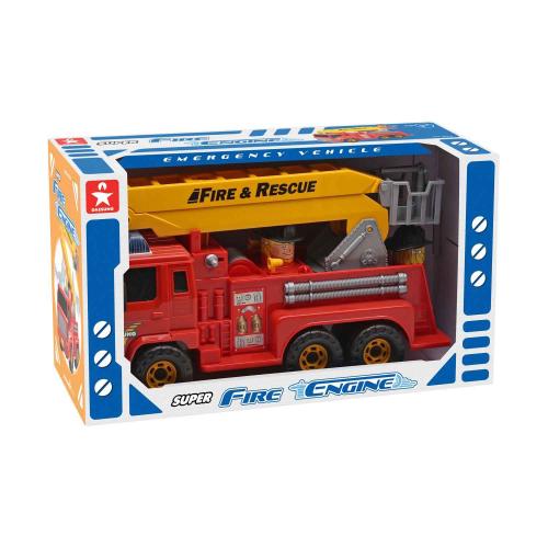 Игровой набор Пожарная машина с двумя фигурками Daesung 40375 фото 4