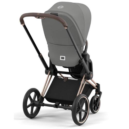 Коляска 2 в 1 Cybex Priam IV Rosegold Mirage Grey фото 12