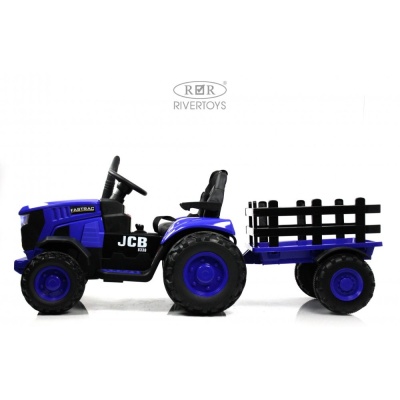 Детский электромобиль RiverToys O555OO синий