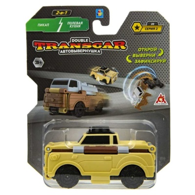 Машина Transcar Double Пикап - Полевая кухня 1toy Т20710 3