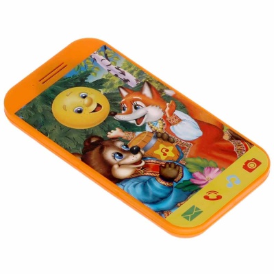 Развивающая игрушка мини-телефончик Колобок Умка HT1070-R 2