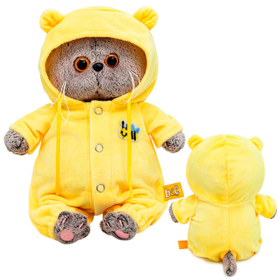 Игрушка Кот Басик baby в кигуруми с пчелкой Budi Basa BB-158 2