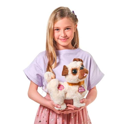 Мягкая интерактивная игрушка Pets Alive Мопс Zuru 9521 фото 4