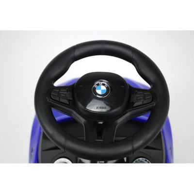 Детский толокар BMW M5 RiverToys A999MP-D синий