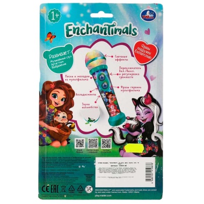 Развивающая игрушка Enchantimals Волшебный микрофон Умка HT834-R6