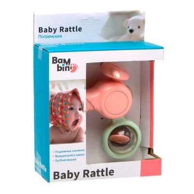 Погремушка Baby Rattle Bambini 200524611