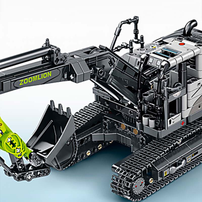 Конструктор Экскаватор 998 деталей Рыжий кот 705112SM 2