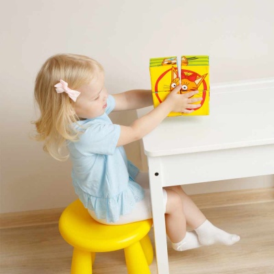 Мягкие кубики Три Кота Собери картинку Мякиши 768