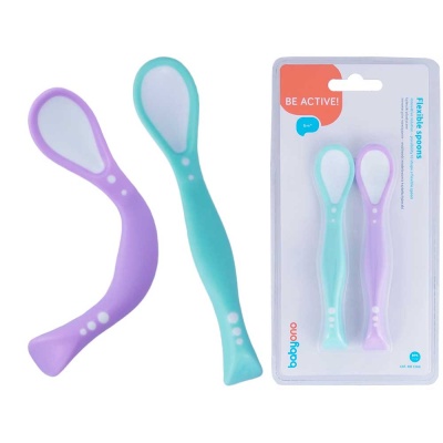 Набор гибких ложечек BabyOno 1066 Набор гибких ложечек BabyOno 1066