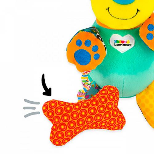 Игрушка с подвесом для малышей Щенок интерактивная Lamaze Tomy 65580 фото 3