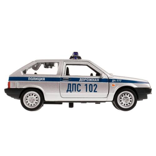 Игрушка Машина Lada-2108 Спутник Полиция Технопарк 2108-12SLPOL-SR фото 2