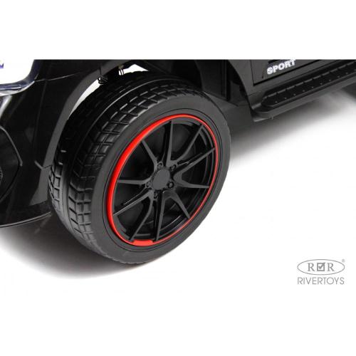 Детский электромобиль RiverToys G555GG чёрный фото 4
