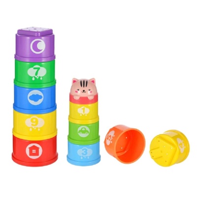 Пирамидка-формочки Добрый кот Жирафики 939491 01