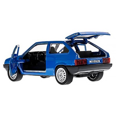 Машина металлическая инерционная Lada 2108 Спутник 12 см Технопарк 2108-12-BU 3