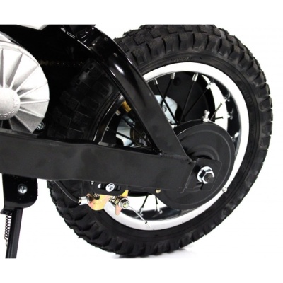 Детский электромотоцикл RiverToys A005AA зелёный