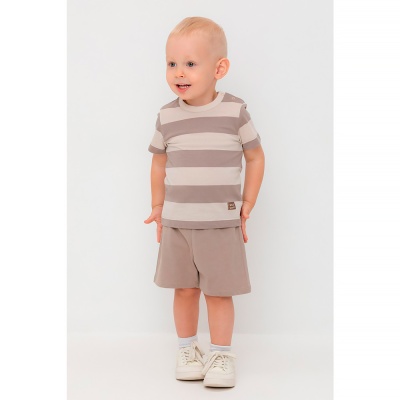 Шорты для мальчика Crockid КР 400658 коричневый к552 2