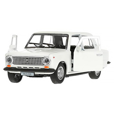 Машина металлическая инерционная ВАЗ 2101 12 см Технопарк 2101-12-WH 3