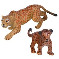 Набор фигурок Мир диких животных Семья ягуаров Masai Mara MM211-109