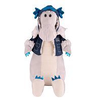 Мягкая игрушка Дракон Эштон лётчик, 25 см MaxiToys MT-MRT012304-2-25