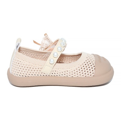 Туфли летние для девочки Капитошка C20854 бежевые 3