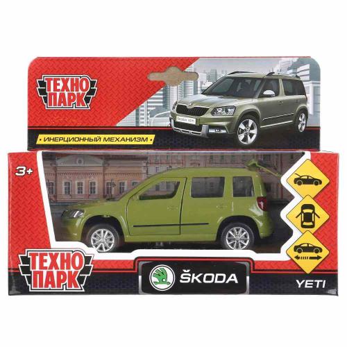 Коллекционная машинка Skoda Yeti Технопарк YETI-GN фото 6