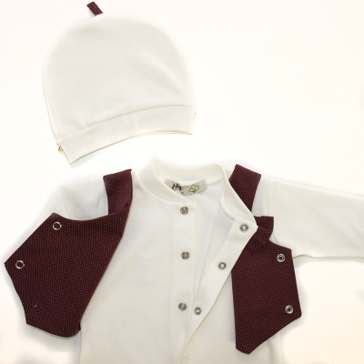 Комбинезон на выписку Бордо Няня 23401-2