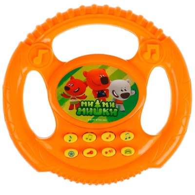 Музыкальный руль Ми-ми-мишки Умка ZY026459-R1 01 Музыкальный руль Ми-ми-мишки Умка ZY026459-R1 01