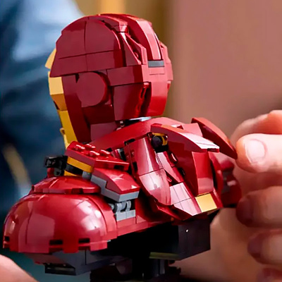 Конструктор Lego Super Heroes 76327 Бюст Железного Человека MK4