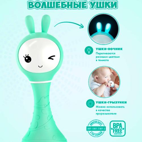 Музыкальная игрушка Умный зайка R1 Alilo 60348 фото 4