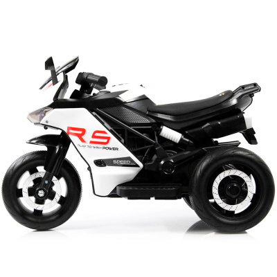 Детский электротрицикл RiverToys K002PX белый