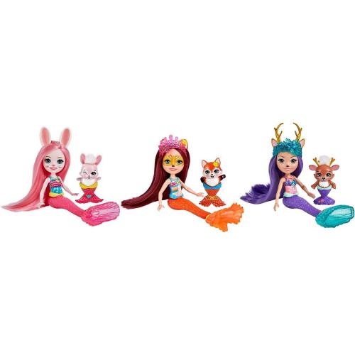 Набор из трех кукол Волшебные русалочки Enchantimals Mattel HCF87 фото 5