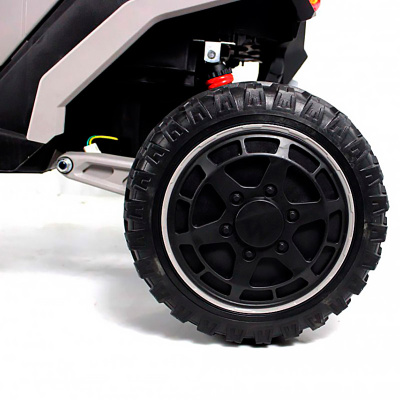 Детский электромобиль RiverToys Z707ZZ серый