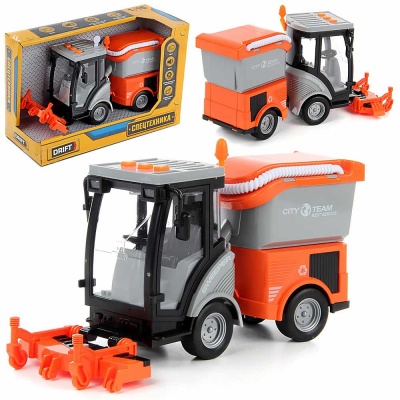 Уборочный автомобиль инерционный свет звук Veld Co 118482 5